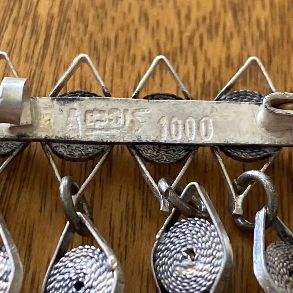 Norwegian Solje Silver   brooch
